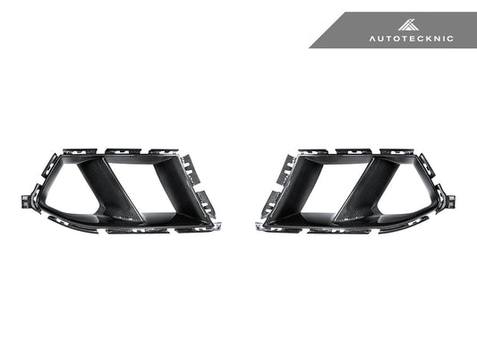 AutoTecknic Dry Carbon Lower Front Bumper Vent Set - G80 M3 | G82/ G83 M4