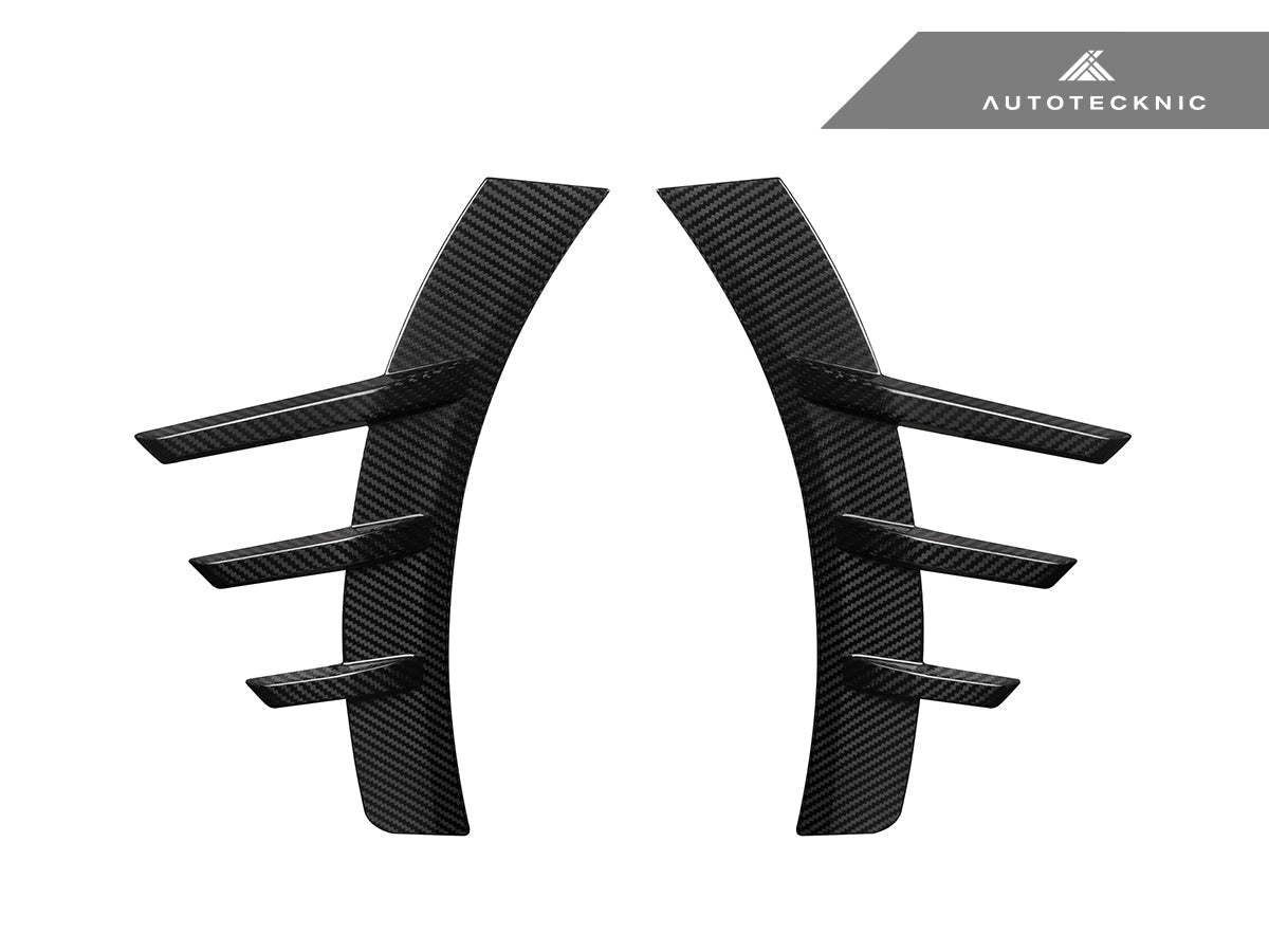 AutoTecknic Dry Carbon Rear Fender Arch Trim Set - G87 M2