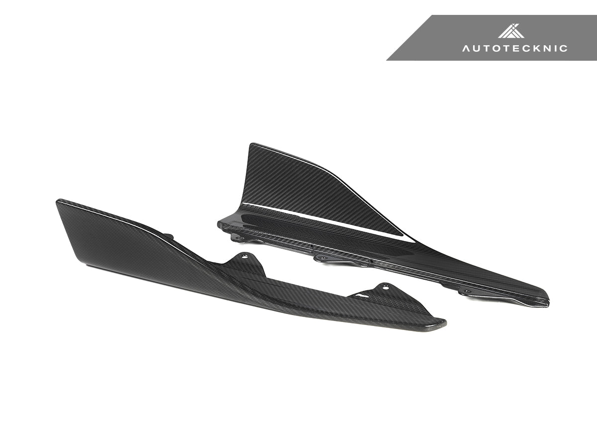 AutoTecknic Dry Carbon Side Skirt Winglet Set - F87 M2