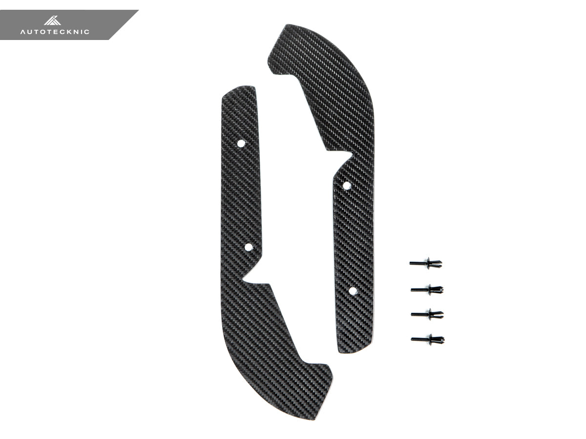 AutoTecknic Carbon Fiber Front Splash Guards - F87 M2 | M2 Competition