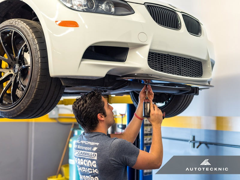 AutoTecknic Dry Carbon CRT Aero Front Lip - E90 M3 | E92 M3 | E93 M3