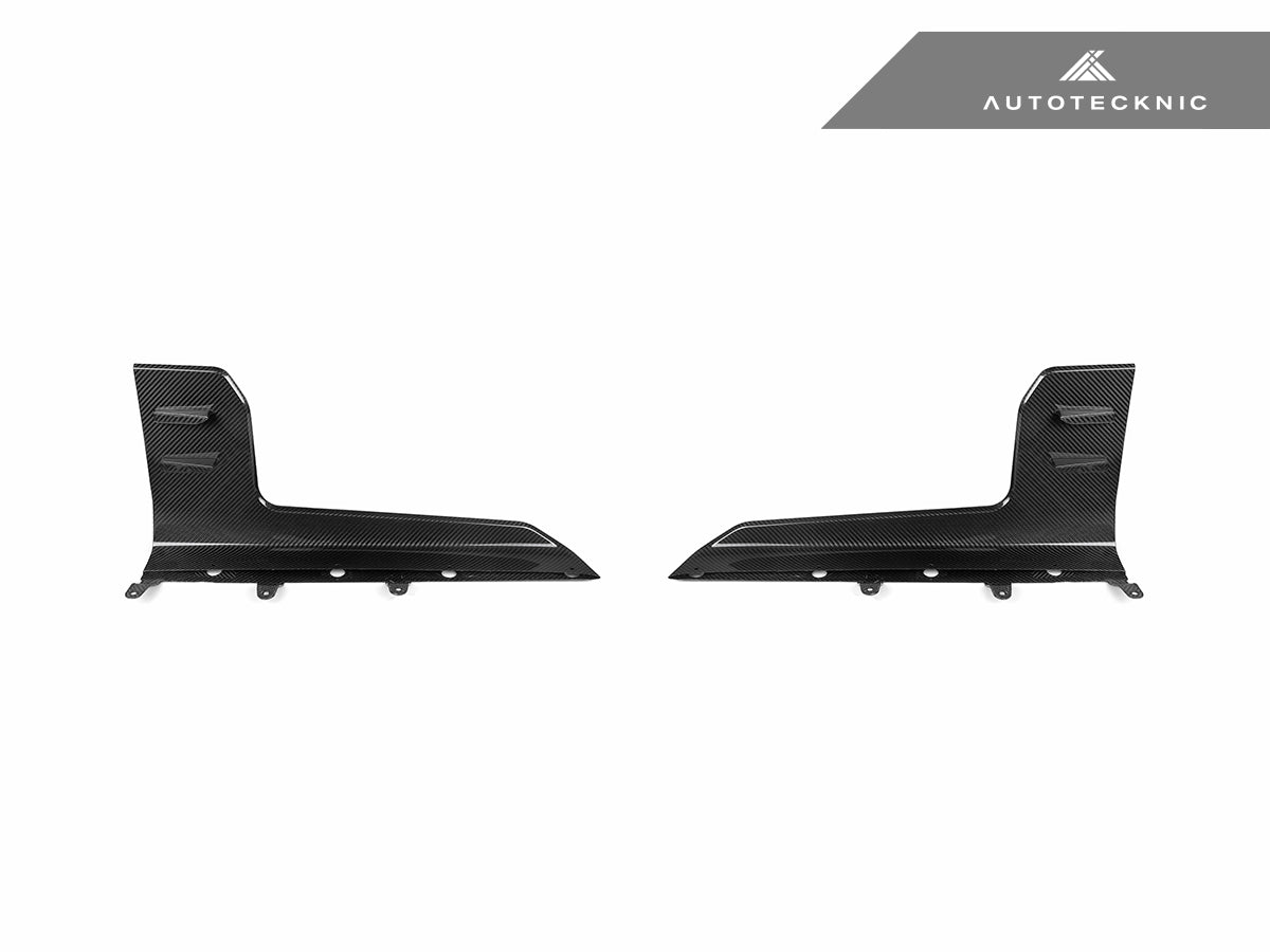 AutoTecknic Dry Carbon Side Skirt Winglet Set - G87 M2