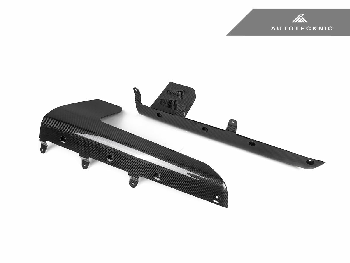 AutoTecknic Dry Carbon Side Skirt Winglet Set - G87 M2