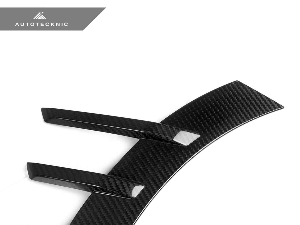 AutoTecknic Dry Carbon Front Fender Arch Trim Set - G87 M2