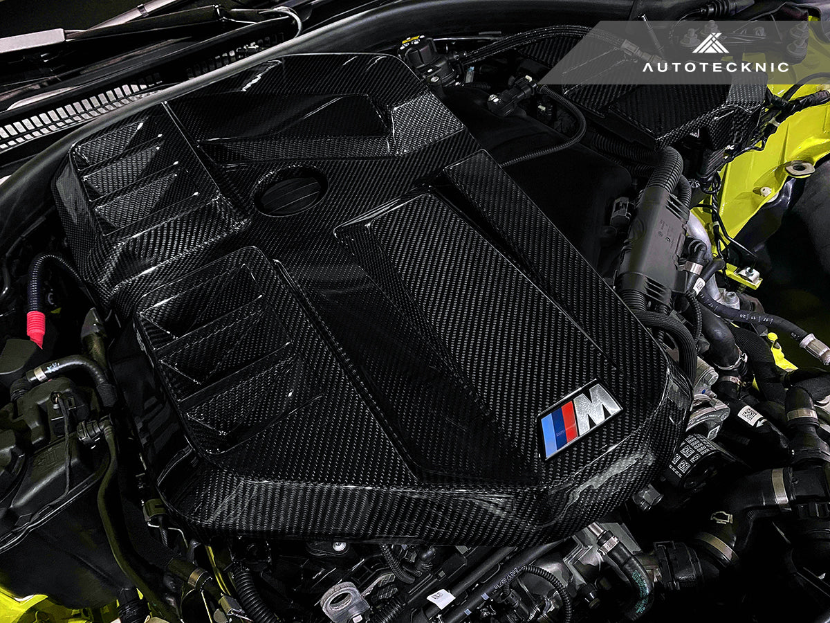 AutoTecknic Dry Carbon Fiber Engine Cover - G80 M3 | G82/ G83 M4