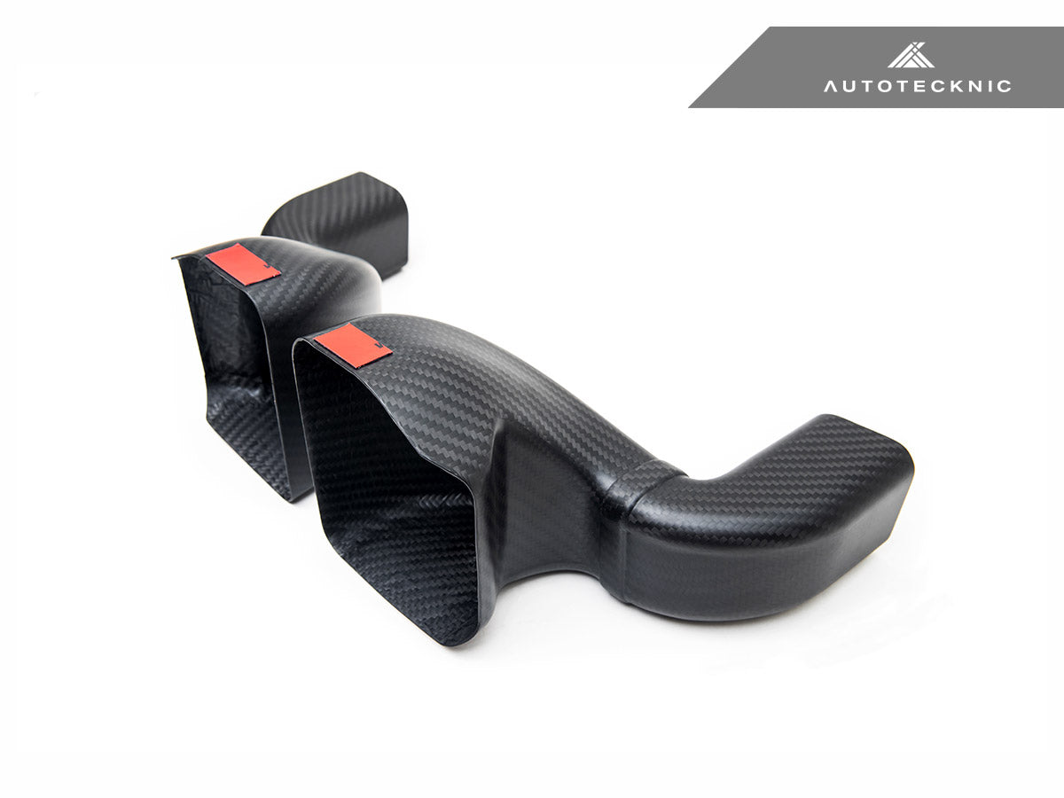 AutoTecknic Dry Carbon Intake Air Duct Set - G87 M2