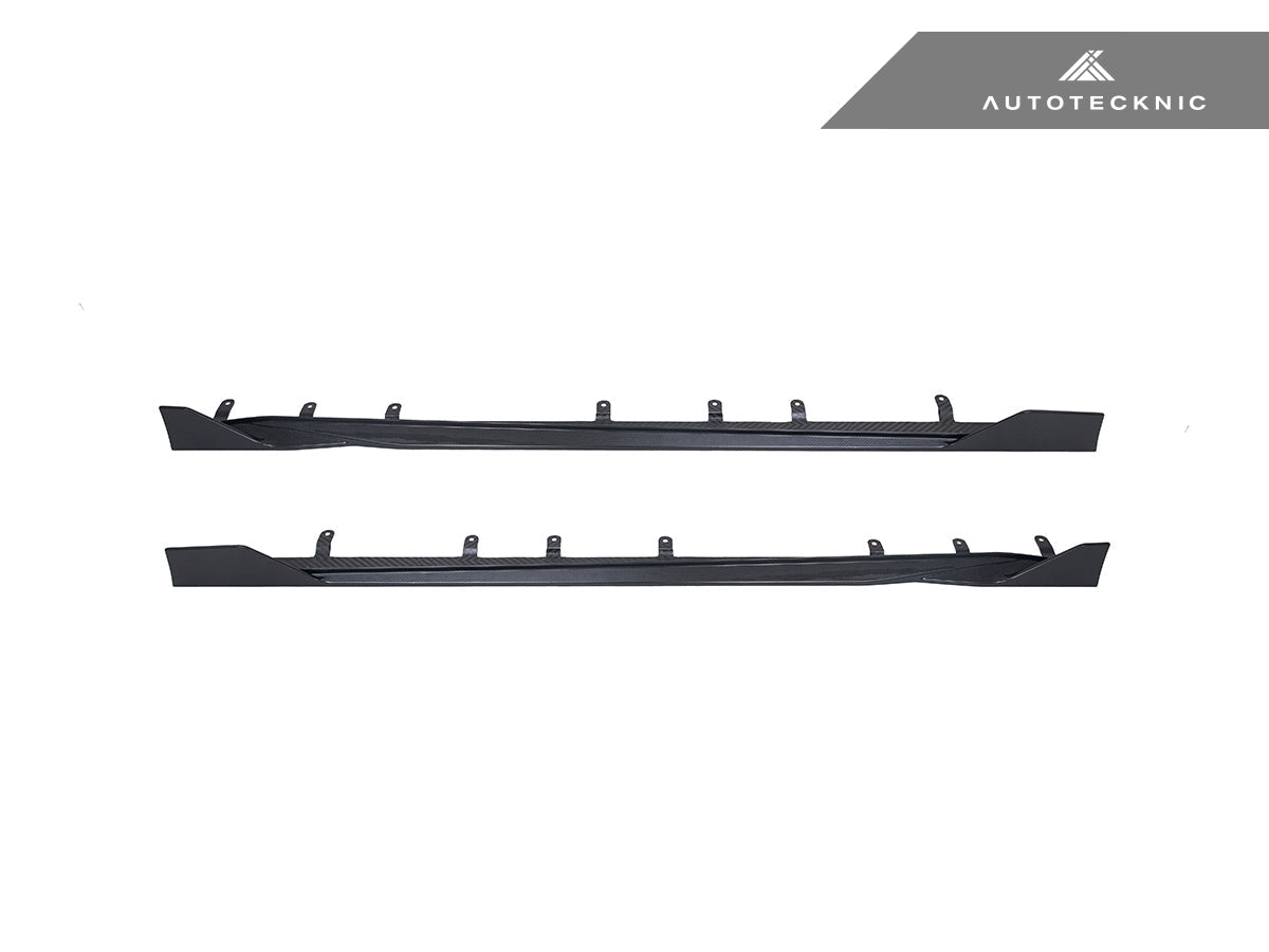 AutoTecknic Dry Carbon Side Skirt Extension Set - G87 M2