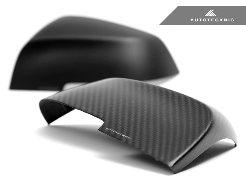 AutoTecknic Replacement Dry Carbon Mirror Covers - E84 X1 | F20 1-Series | F22 2-Series | F30 3-Series | F32/ F36 4-Series | F87 M2