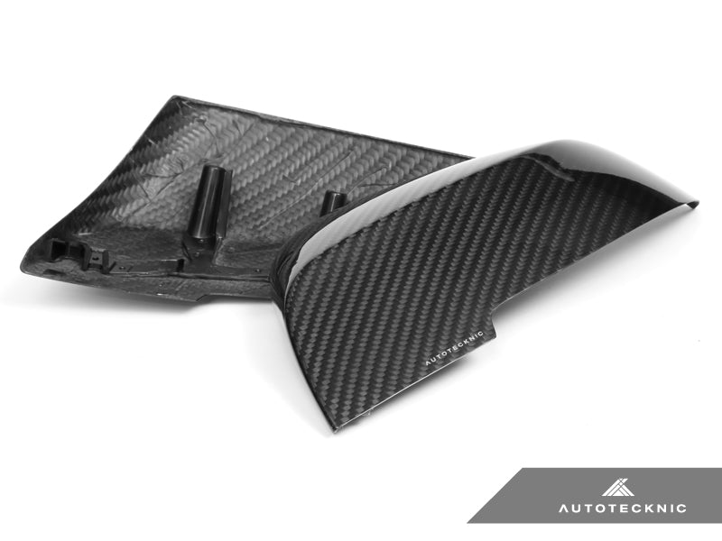 AutoTecknic Replacement Dry Carbon Mirror Covers - E84 X1 | F20 1-Series | F22 2-Series | F30 3-Series | F32/ F36 4-Series | F87 M2