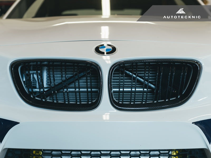 AutoTecknic Dual-Slats Carbon Fiber Front Grille Set - F87 M2 | F22 2-Series