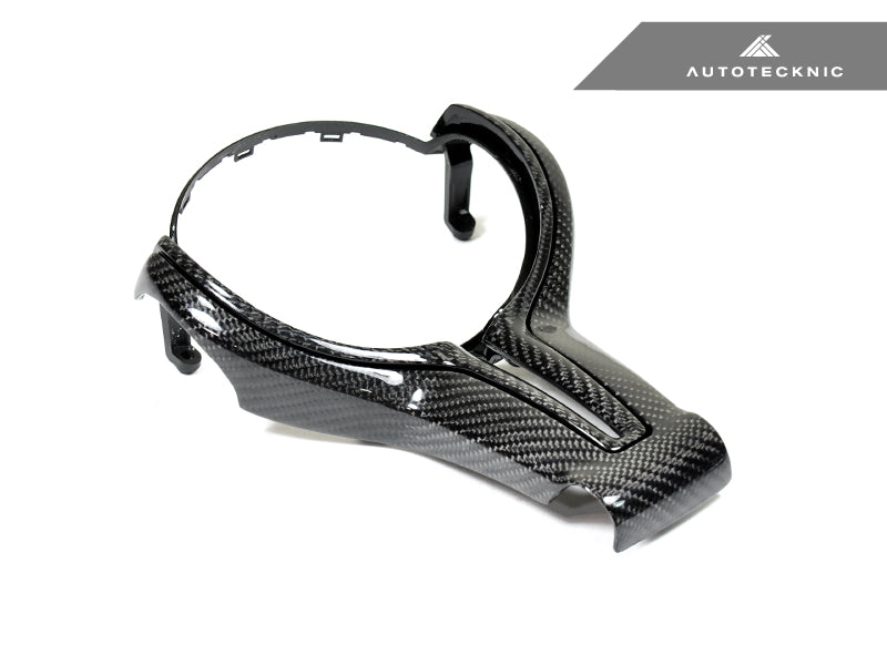 AutoTecknic Carbon Outer Steering Wheel Trim - F-Chassis M Vehicles