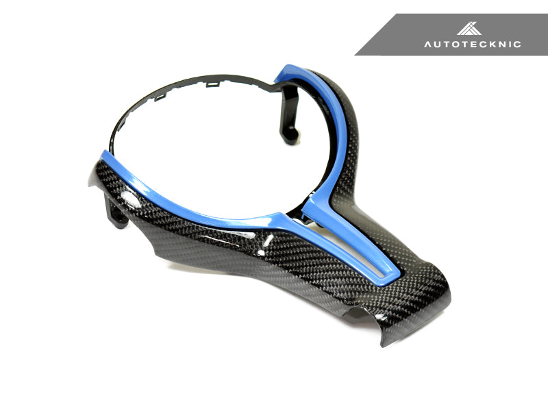 AutoTecknic Carbon Outer Steering Wheel Trim - F-Chassis M Vehicles