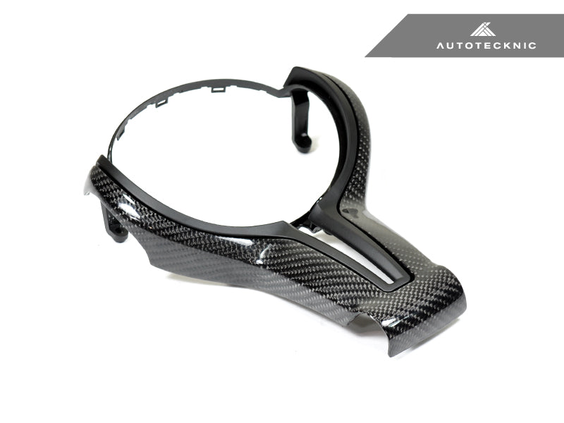 AutoTecknic Carbon Outer Steering Wheel Trim - F-Chassis M Vehicles