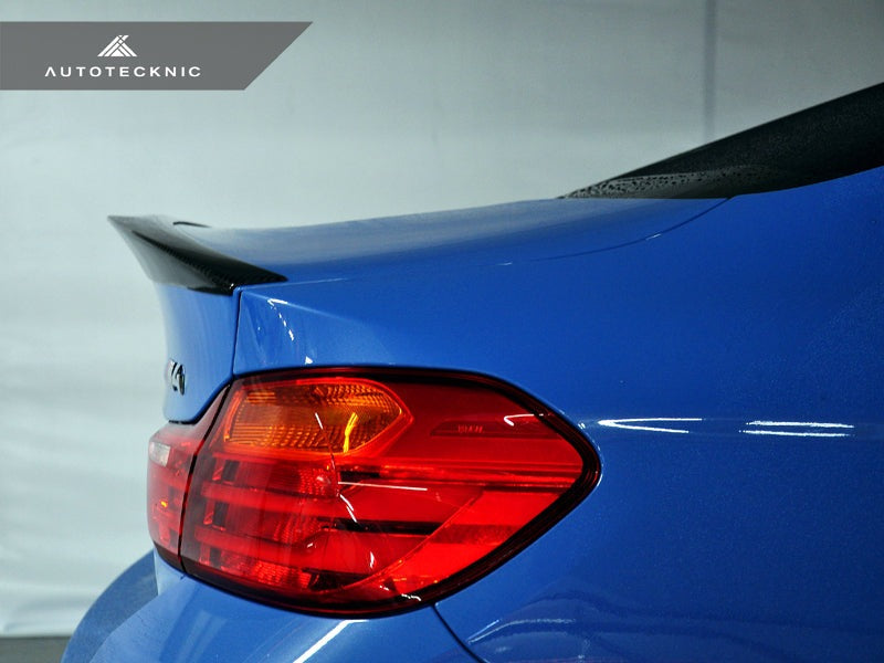 AutoTecknic Dry Carbon Fiber Performante Trunk Spoiler - F82 M4 | M4 Competition