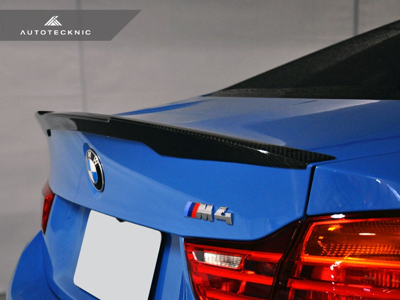 AutoTecknic Dry Carbon Fiber Performante Trunk Spoiler - F82 M4 | M4 Competition