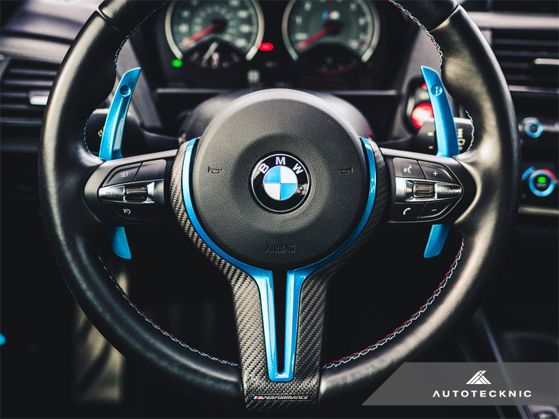 AutoTecknic Painted Steering Wheel Trim - F87 M2 | F80 M3 | F82/ F83 M4 | F10 M5 LCI | F06/ F12/ F13 M6