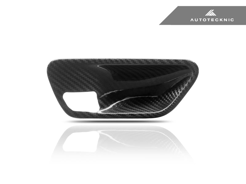 AutoTecknic Dry Carbon Interior Door Handle Trim Set - BMW F-Chassis