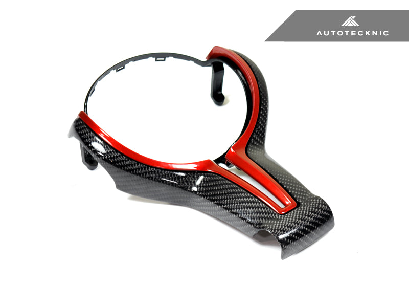 AutoTecknic Painted Steering Wheel Trim - F87 M2 | F80 M3 | F82/ F83 M4 | F10 M5 LCI | F06/ F12/ F13 M6