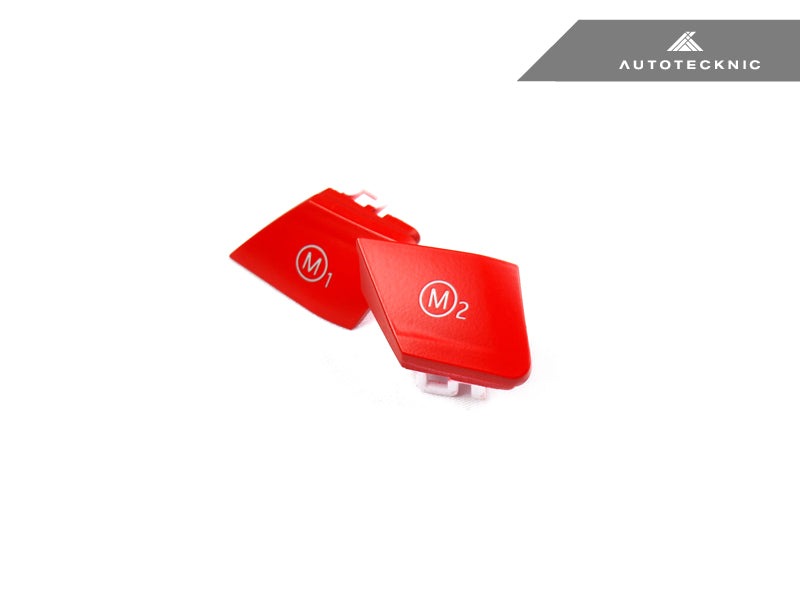 AutoTecknic Satin Red M1/ M2 Button Set - F06/ F12/ F13 M6