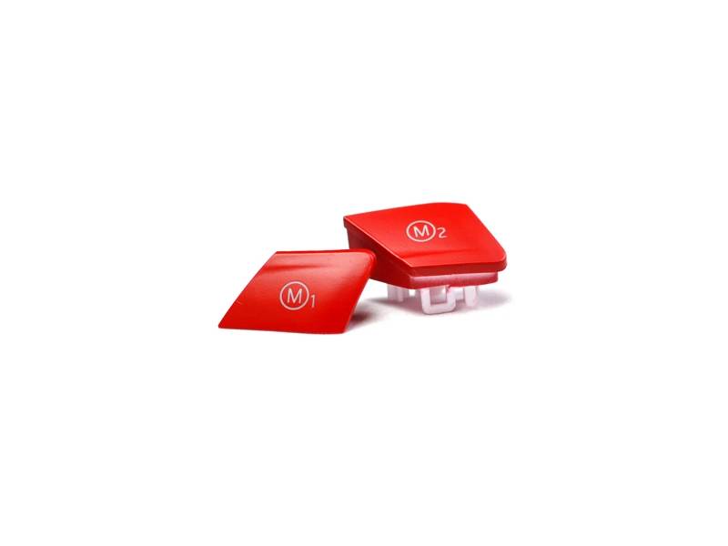 AutoTecknic Satin Red M1/ M2 Button Set - F85 X5M | F86 X6M