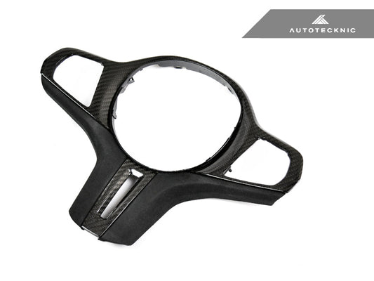 AutoTecknic Carbon Alcantara Steering Wheel Trim - G8X M2 / M3 / M4