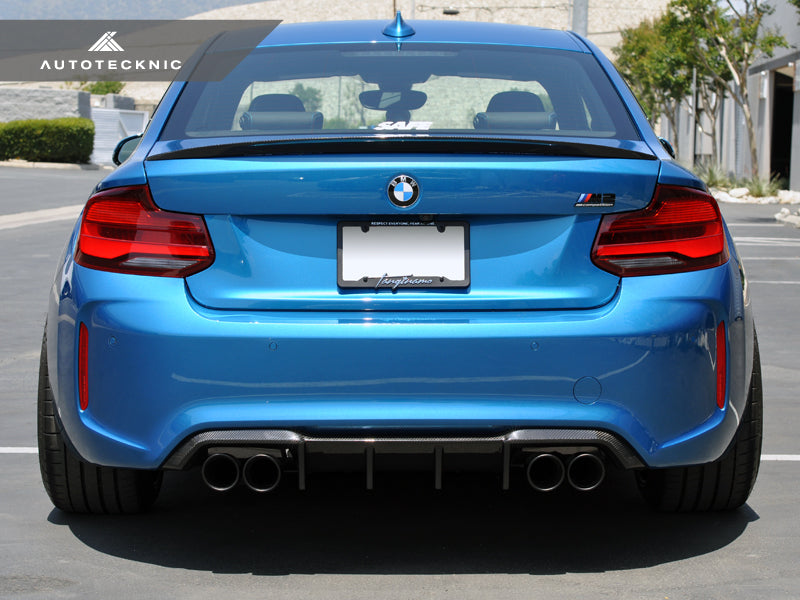 AutoTecknic Dry Carbon Competition Rear Diffuser - F87 M2 | M2 Competition