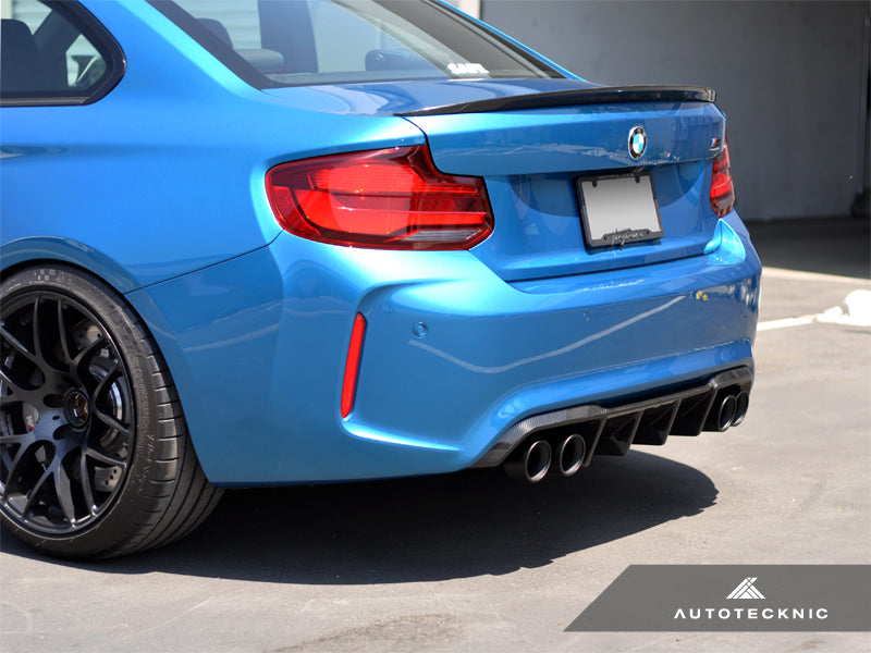 AutoTecknic Dry Carbon Competition Rear Diffuser - F87 M2 | M2 Competition