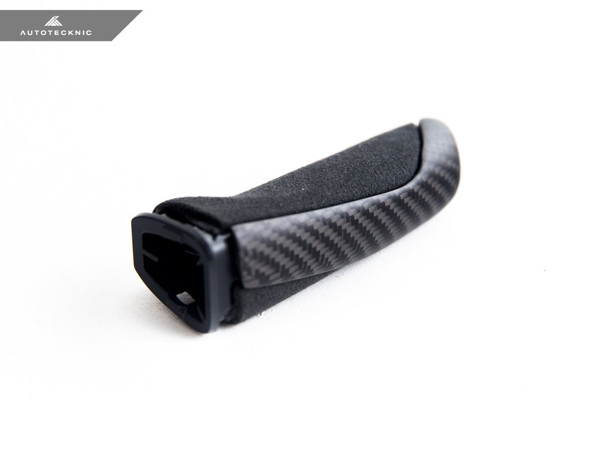 AutoTecknic Carbon Alcantara E-Brake Handle - BMW F-Chassis