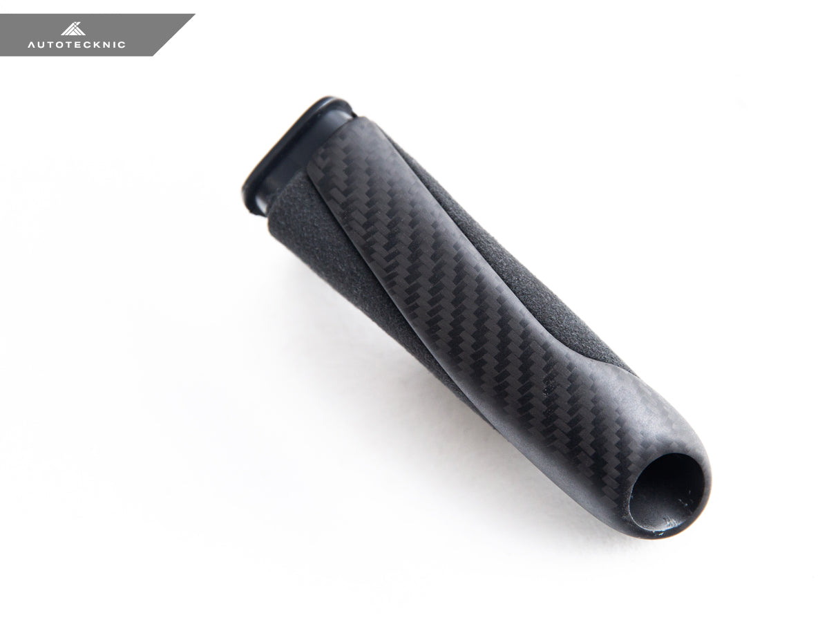 AutoTecknic Carbon Alcantara E-Brake Handle - BMW F-Chassis