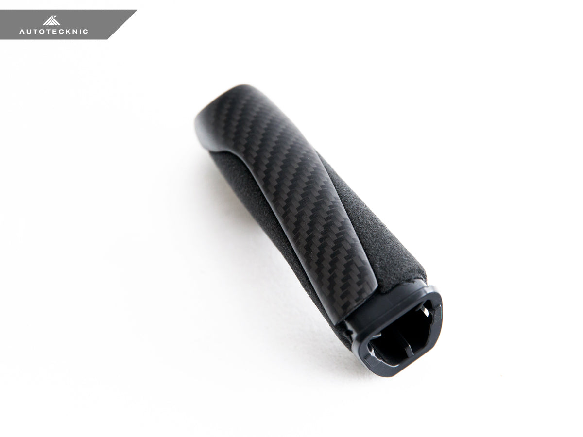 AutoTecknic Carbon Alcantara E-Brake Handle - BMW F-Chassis