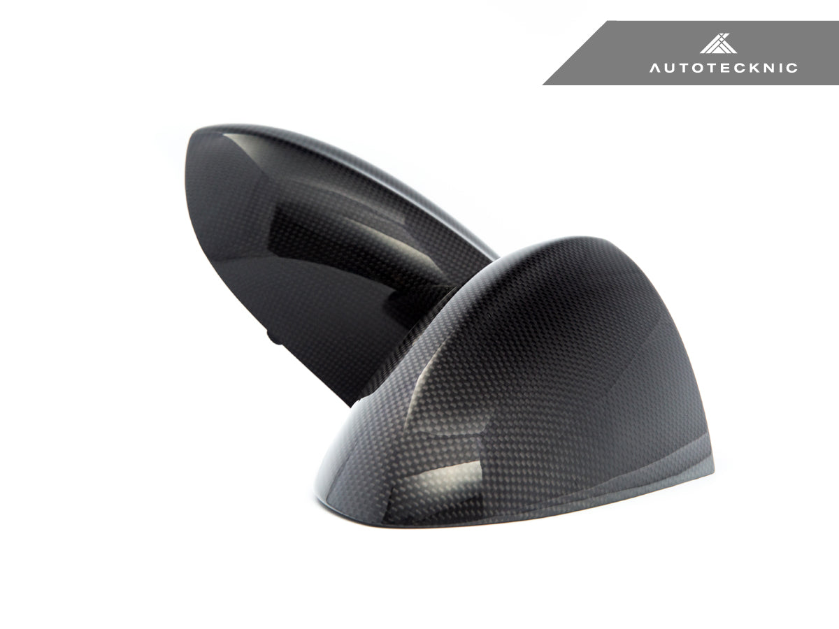 AutoTecknic Replacement Version II Dry Carbon Mirror Covers - E9X M3 | E82 1M