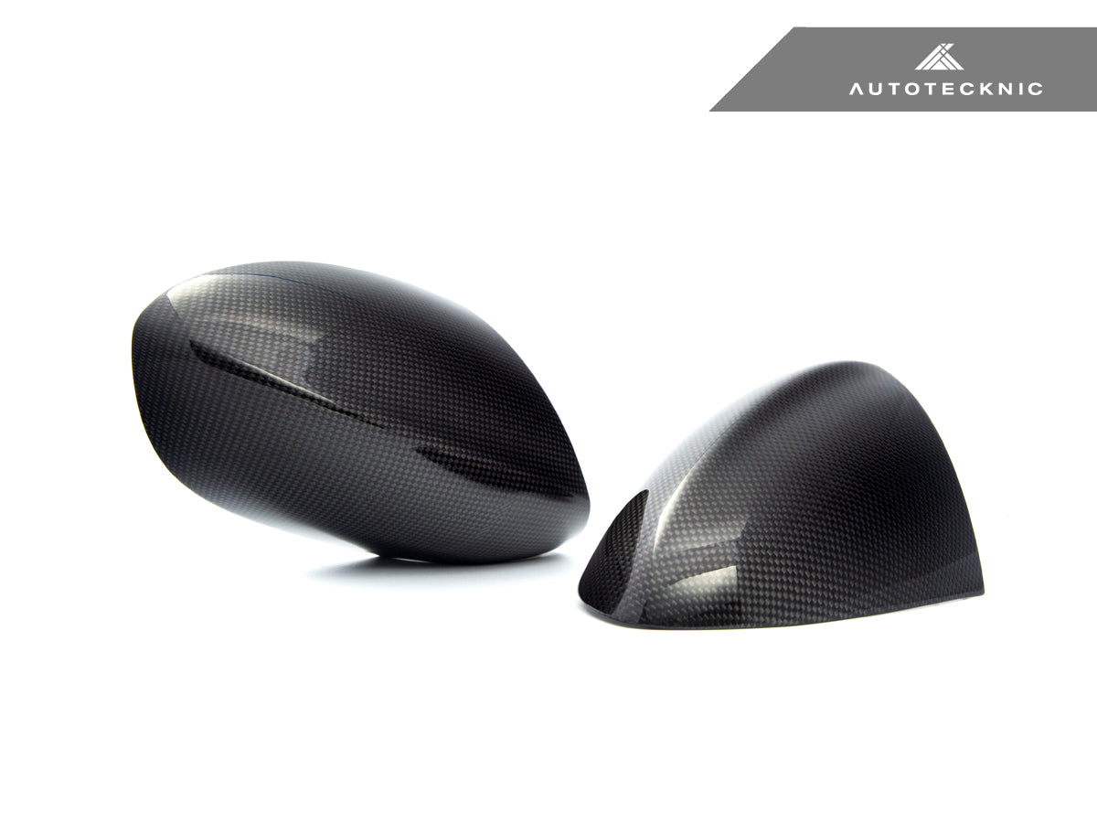 AutoTecknic Replacement Version II Dry Carbon Mirror Covers - E9X M3 | E82 1M