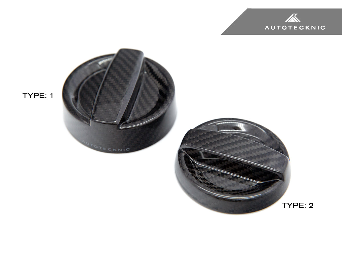 AutoTecknic Dry Carbon Competition Oil Cap Cover - E90/ E92/ E93 3-Series