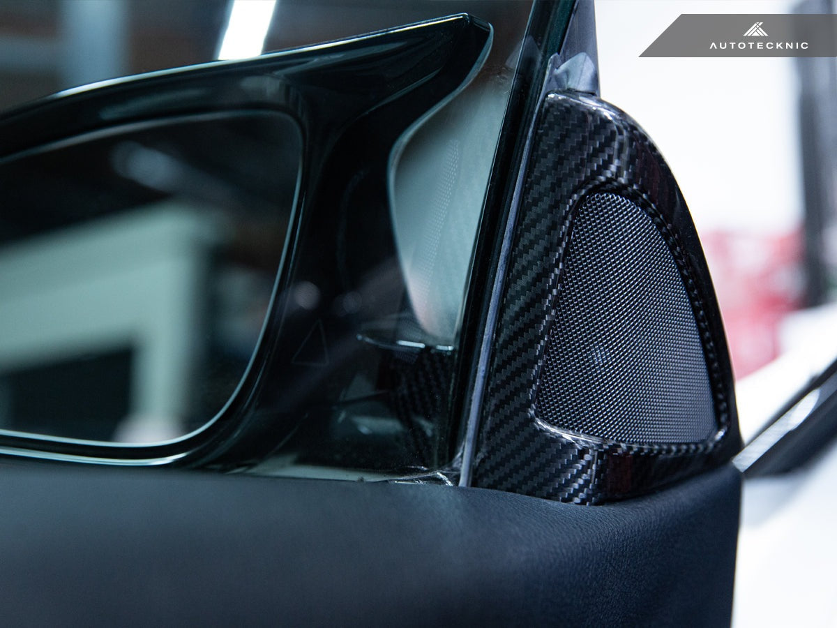 AutoTecknic Carbon Fiber Speaker Tweeter Cover - F82/ F83 M4