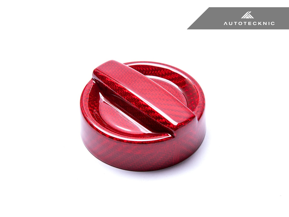 AutoTecknic Dry Carbon Competition Oil Cap Cover - F87 M2 | M2 Competition