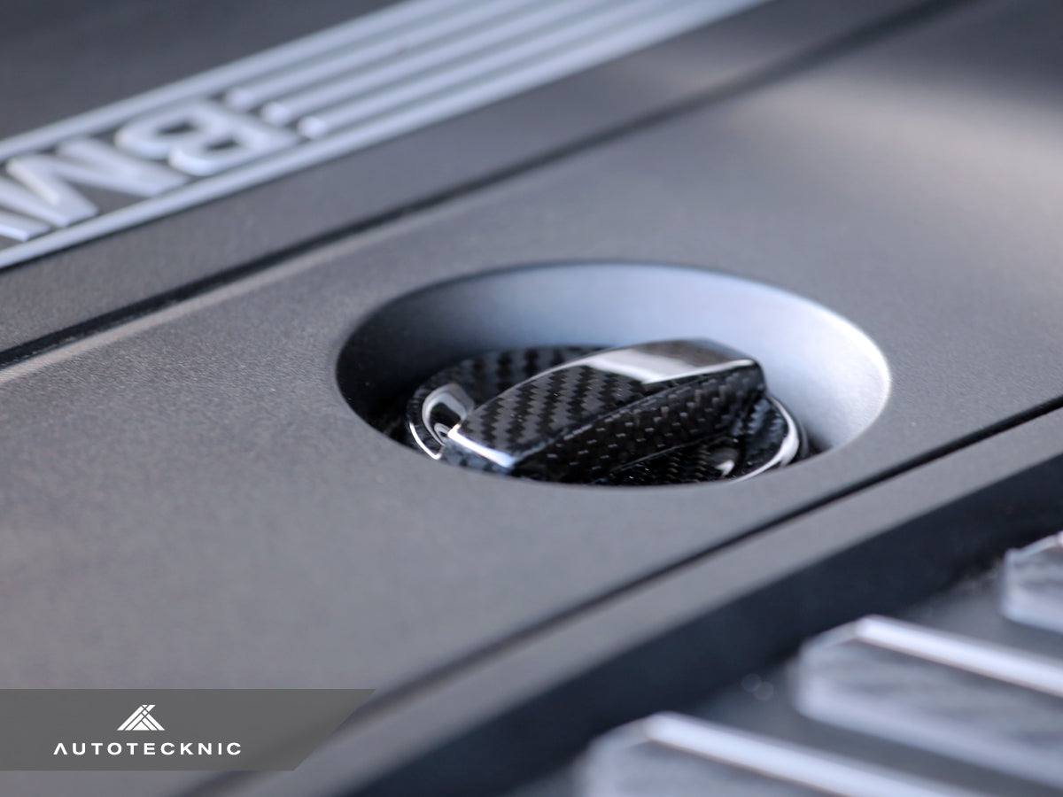 AutoTecknic Dry Carbon Competition Oil Cap Cover - G87 M2