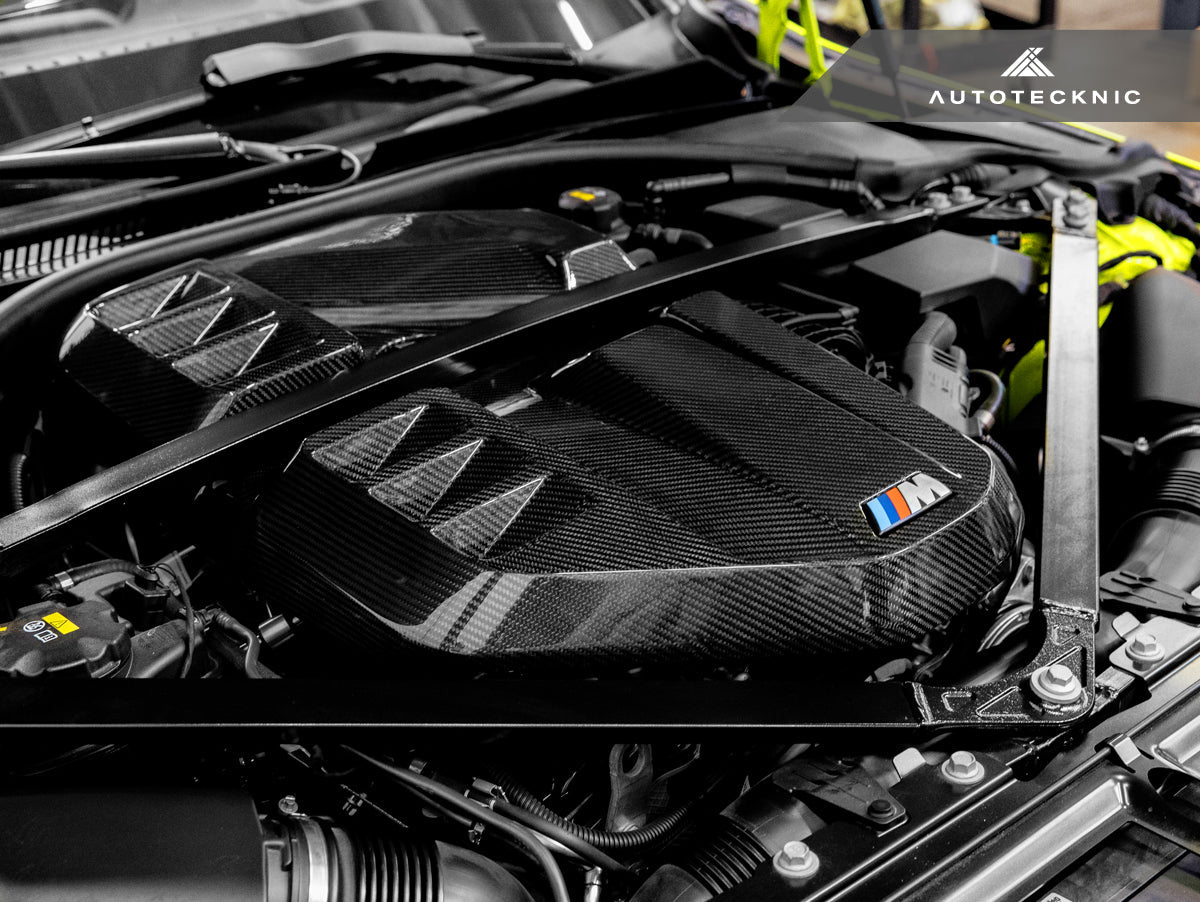 AutoTecknic Dry Carbon Fiber Engine Cover - G80 M3 | G82/ G83 M4