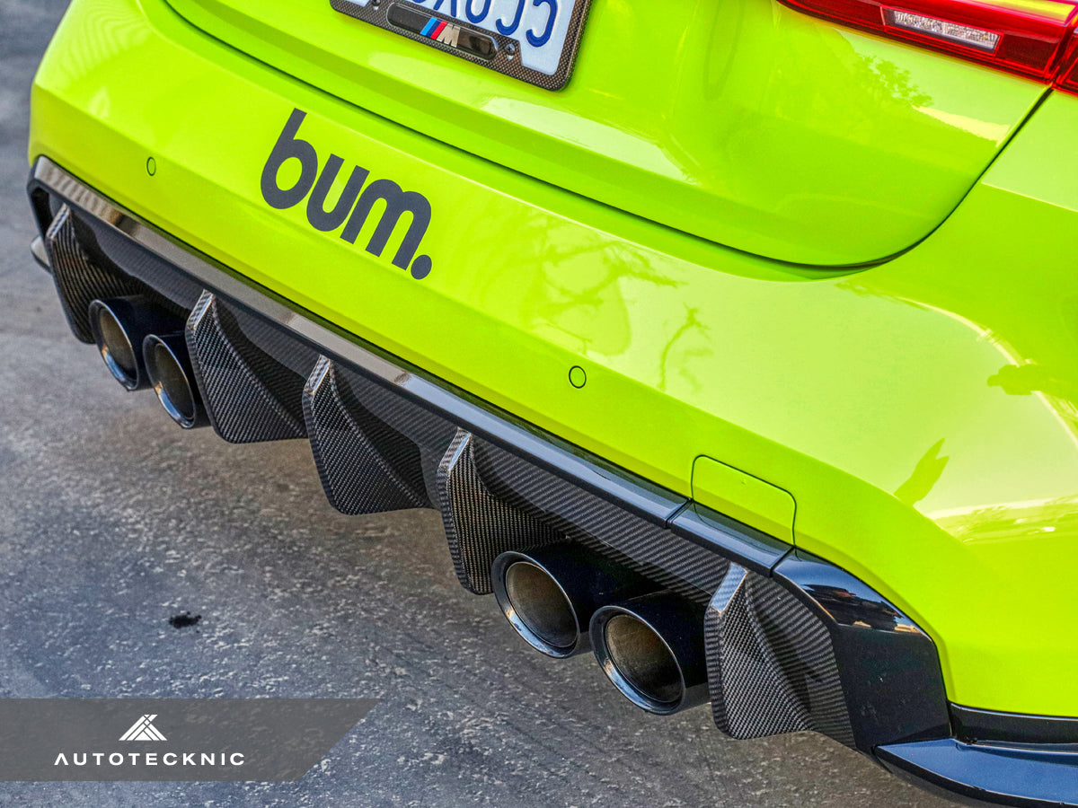 AutoTecknic Dry Carbon Performante Rear Diffuser - G80 M3 | G82/ G83 M4