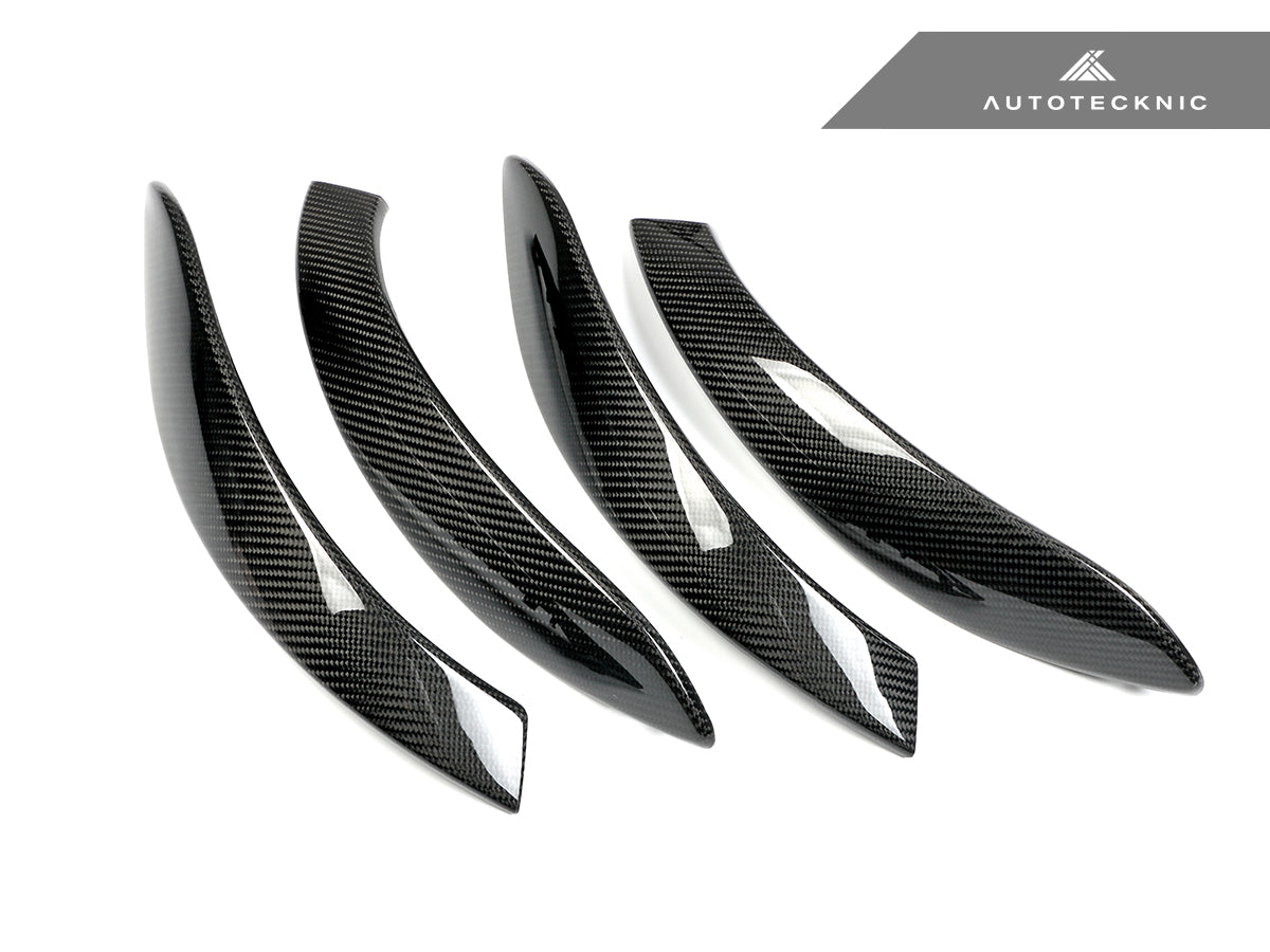 AutoTecknic Carbon Door Grip Handle Trim Set - F8X M3/ M4