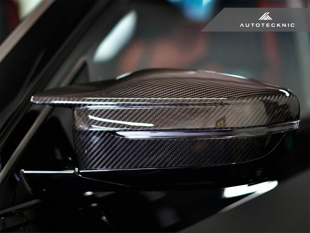 AutoTecknic Dry Carbon Fiber Mirror Covers - G87 M2