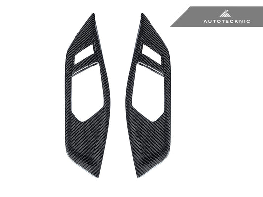 AutoTecknic Dry Carbon Interior Door Handle Trim Set - G82/ G83 M4