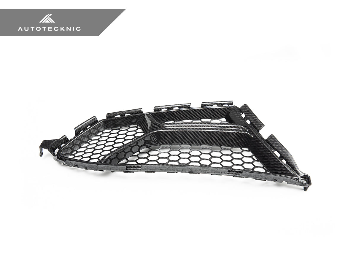 AutoTecknic Dry Carbon Corsa Front Bumper Lower Vent Set - G80 M3 | G82/ G83 M4