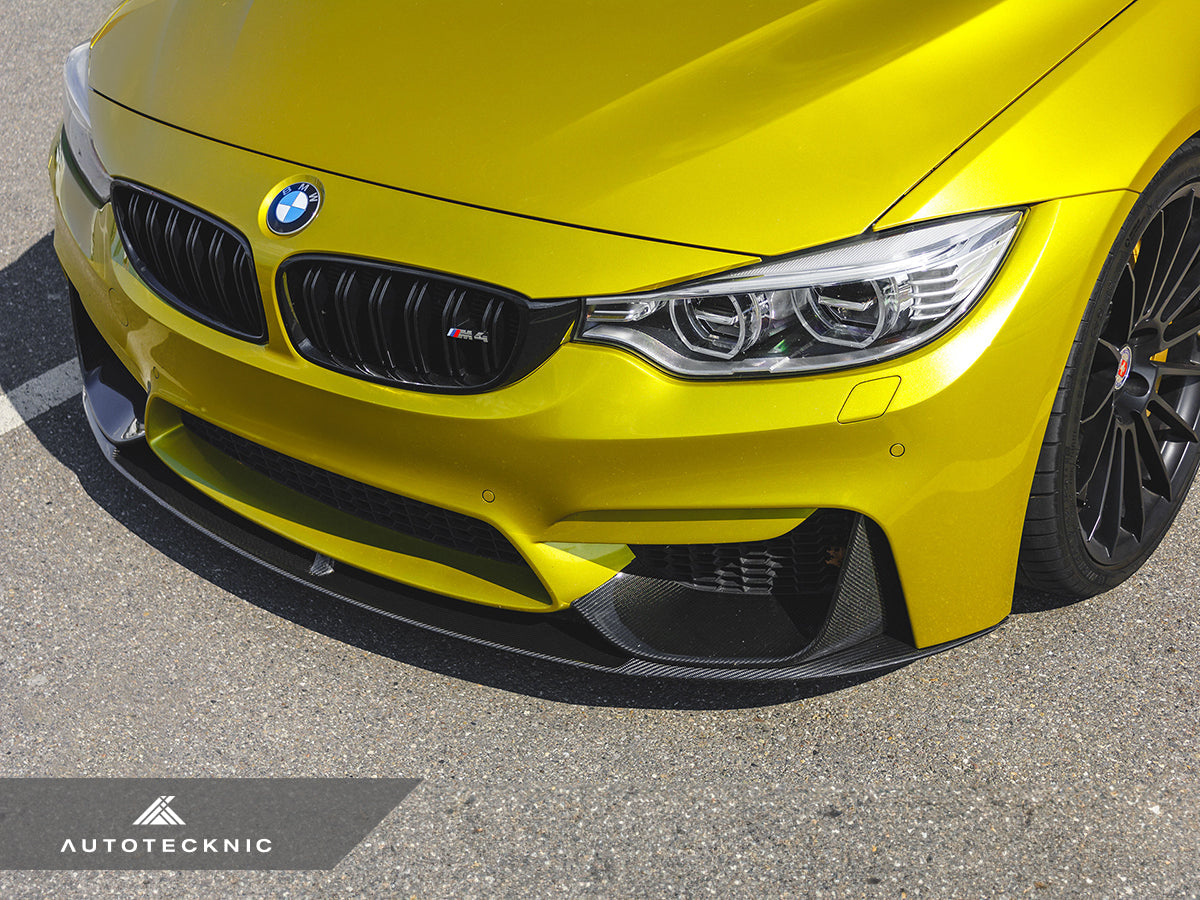 AutoTecknic Dry Carbon Fiber Performante Aero Splitters - F80 M3 | F82 M4