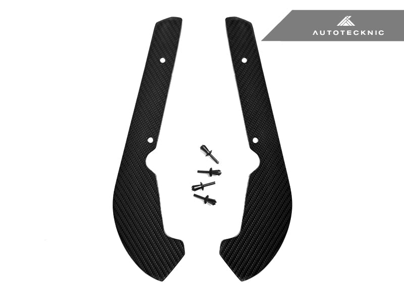 AutoTecknic Carbon Fiber Front Splash Guards - F87 M2 | M2 Competition